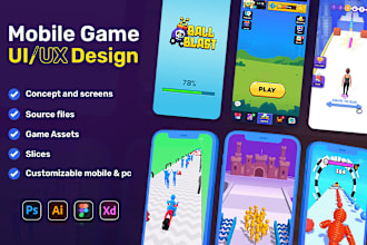 make a stunning game graphic UI, menus and buttons