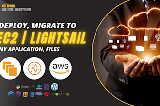 deploy, migrate and copy your web application to AWS