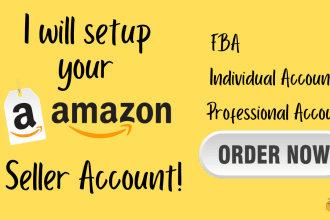 setup professional amazon seller account business and individual