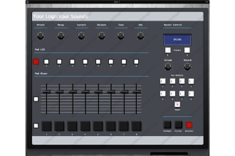 make a custom sp1200 vst drum plugin for you to sell