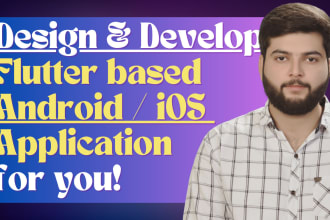 create android apps and ios apps using flutter app builder