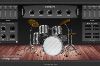 make a custom drummer vst drum plugin for you to sell