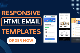 create a custom mailchimp email template design
