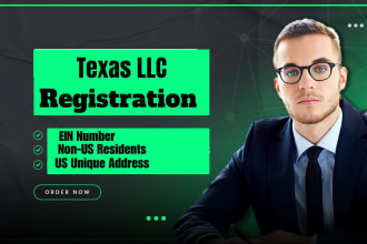 do llc registration in texas and florida with ein number