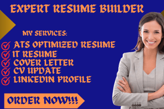 craft you a sales resume, CV, cover letter, linkedin