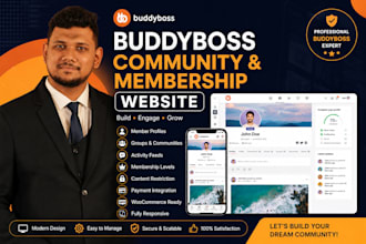 build a buddyboss community and membership website