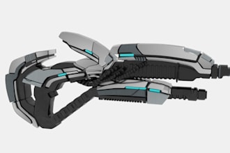 design bulk 3d game asset job