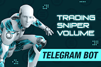 make bot such trading, volume, maker on solana, base, moonshot, pumpfun, meteora