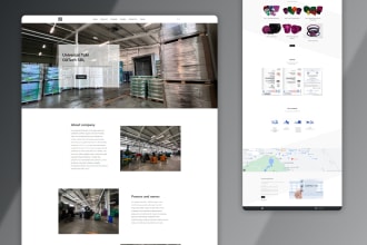 make a business card site or corporate website on wordpress