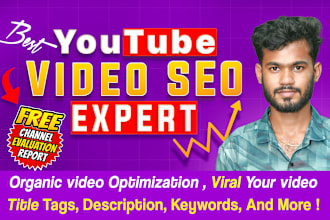 do best youtube video SEO expert optimization and channel growth manager