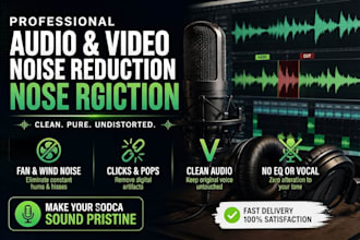 remove background noise from your audio