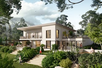 design modern backyard, front yard, patio, garden, pool