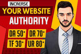 increase domain rating ahrefs dr domain authority moz da majestic trust flow tf