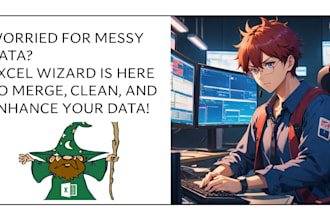 clean, format and organize data in excel
