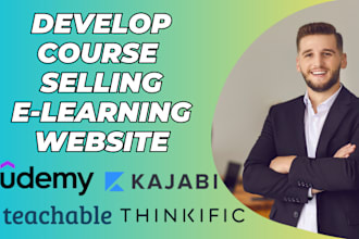 develop website for course selling