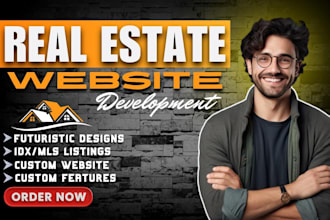 design real estate website in wordpress integrated idx mls within 48 hour