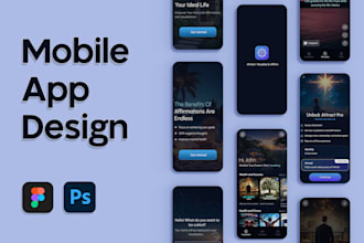 provide UI UX design services for mobile apps