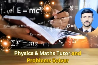 be your physics tutor and problem solver