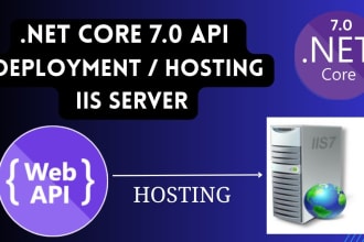 publish web app on iis