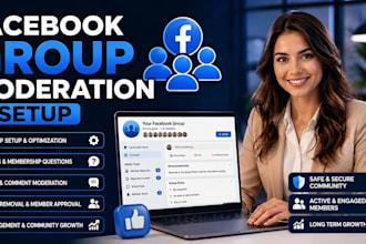 facebook group moderation setup