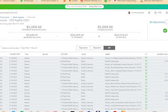 paypal, credit card, bank reconciliation quickbooks online, xero, reconcile