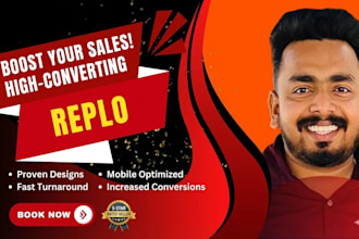 build high converting shopify landing page using replo