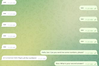 create a telegram bot