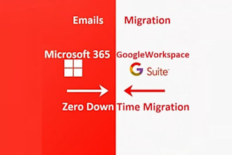 migrate your email to office 365 or google workspace without any interruption