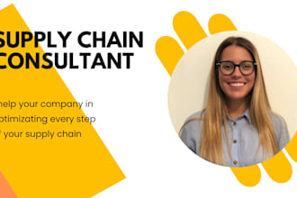 be your expert supply chain consultant