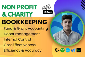 do nonprofit bookkeeping and charity accounting in quickbooks, xero, wave