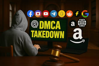 remove delete takedown facebook, instagram,yt,tiktok,reddit,x,shopify,under dmca