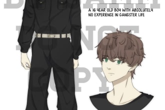 draw your character in tokyo revengers art style
