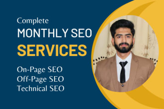 provide a complete monthly SEO service on a low budget