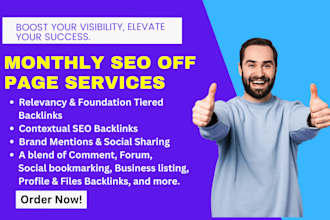 build monthly dofollow backlinks to boost SEO