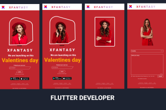 develop mobile and web applications using flutter