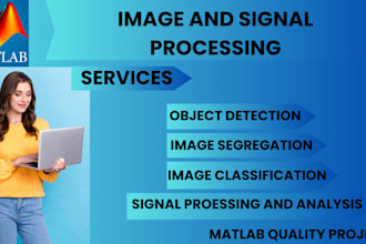 do image and signal processing by using matlab and python