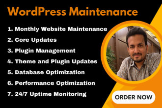 be a wordpress manager and provide wordpress help, wordpress support