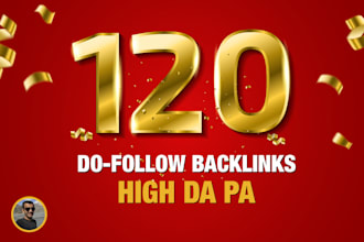 submit 120 dofollow high da backlinks
