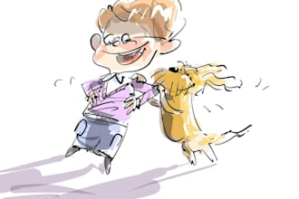 do humorous illustrations, cartoons comics book illustration