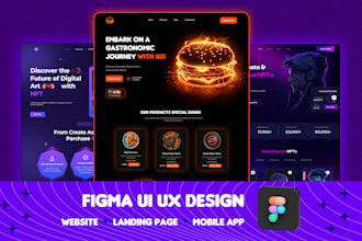landing page UI UX, figma website design, home page ui ux, uiux