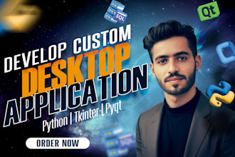 build custom python desktop apps with pyqt and tkinter gui