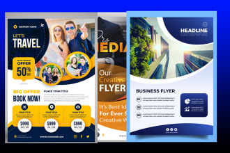 design a powerful poster flyer, event flyer, motion flyer, urgent flyer