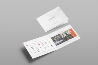 do company profile design or catalog design for any industry