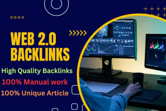 do 20 web 2 0 high quality backlinks on da sites improve your website rank