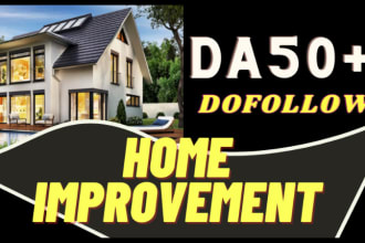 write and publish pure home improvement guest post with dofllow