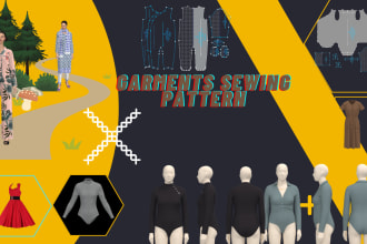 do your pattern into a convart PDF, dxf sewing pattern