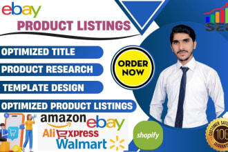 do ebay product listing, ebay SEO listing, ebay dropshipping