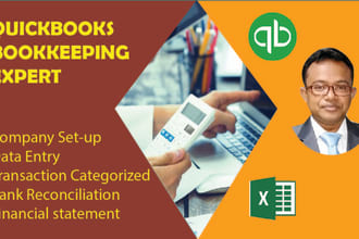 do quickbooks online bookkeeping for UK company