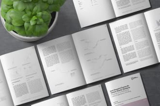 design a magazine, catalog, book or portfolio