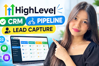 setup your gohighlevel crm pipeline and lead capture